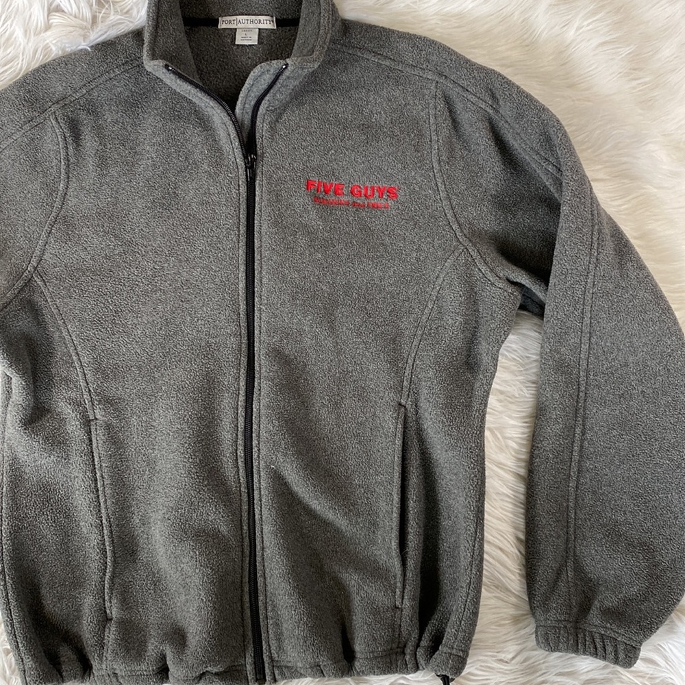 Port Authority • Five Guys Burgers and Fries Fleece Sweatshirt - Picture 4 of 9
